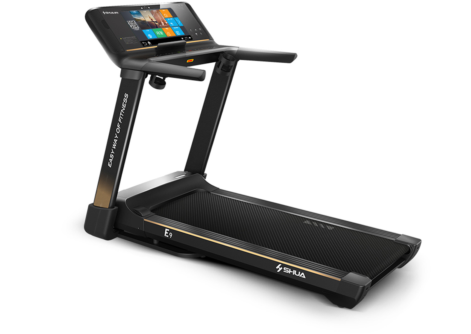 SH-T5100Ti-E9-智能語(yǔ)音彩屏跑步機(jī)