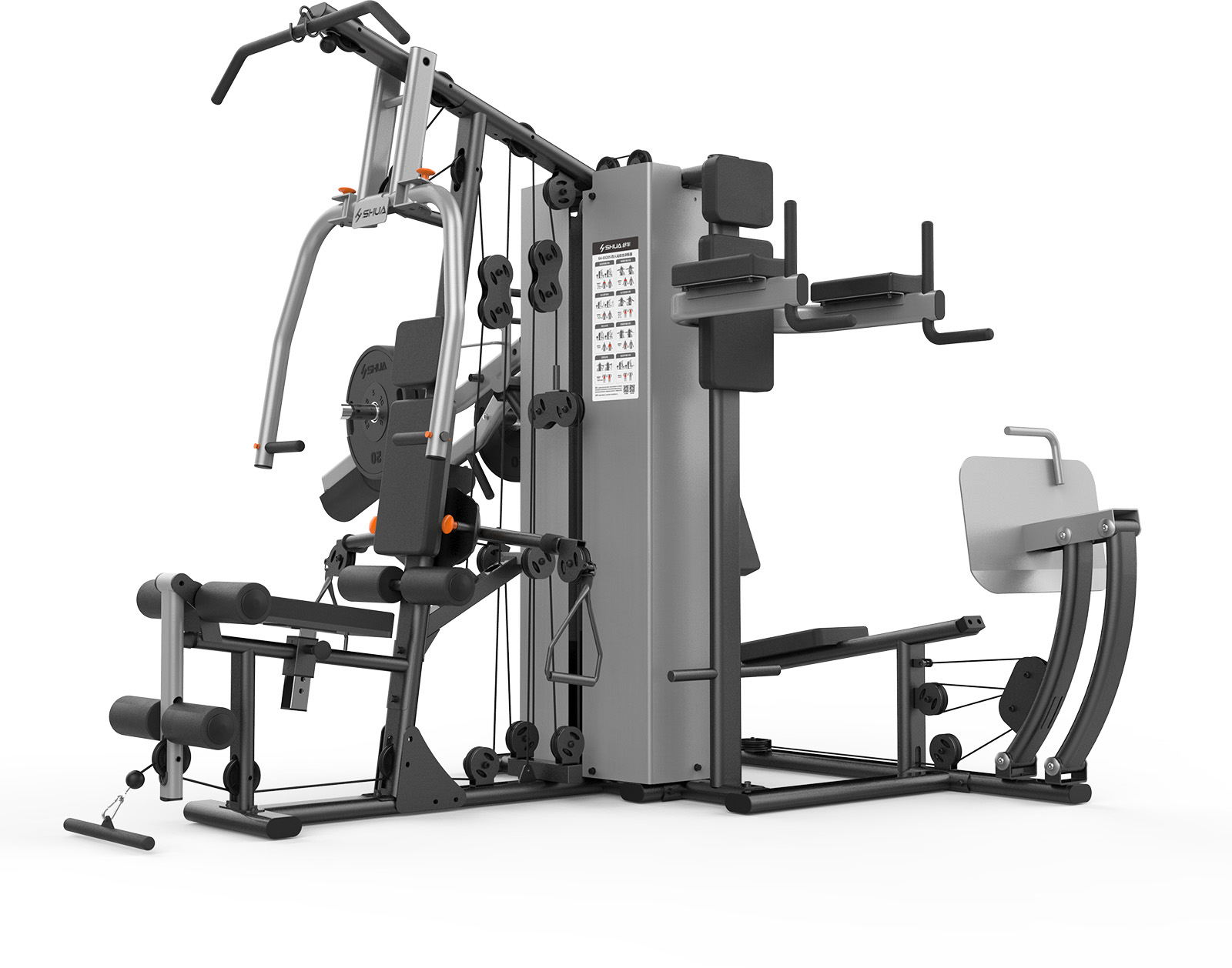 SH-G5205-綜合訓(xùn)練器四人站